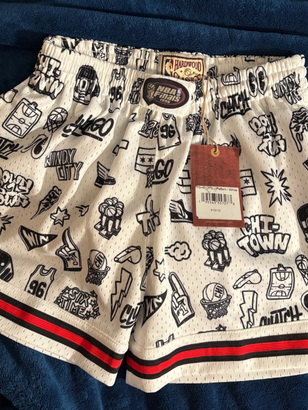 Mitchell & Ness Chicago Bulls Doodle Swingman shorts